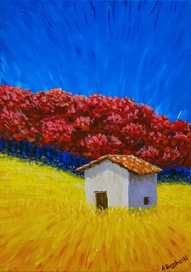 Primary colors were used as a starting expression